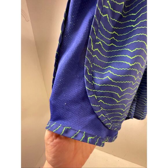 Nike Dri Fit Royal Blue Running Shorts Size L - Picture 4 of 8